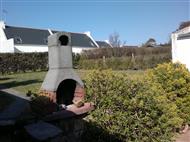 le jardin et le barbecue